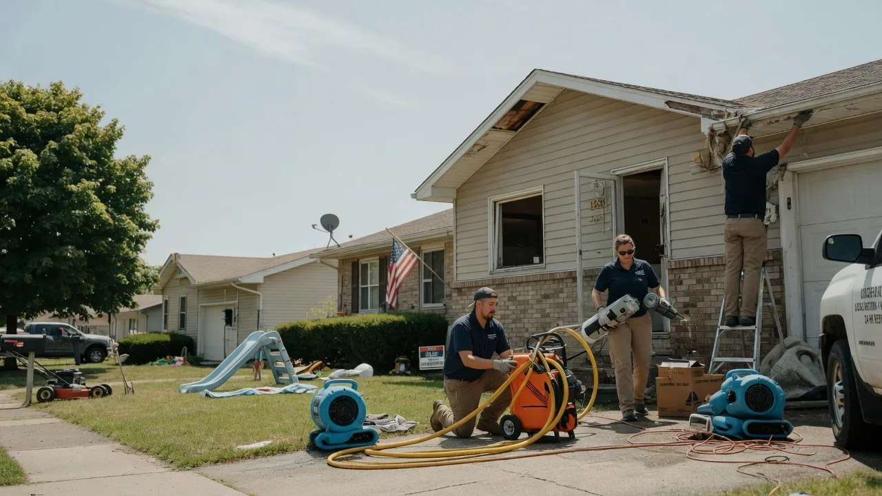 Water Damage Restoration in Countyline, OK near me